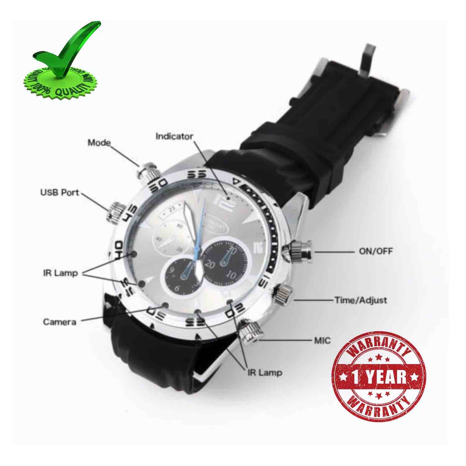 Hidden Video Camera in Wrist Watch Hidden Video Camera in Wrist Watch